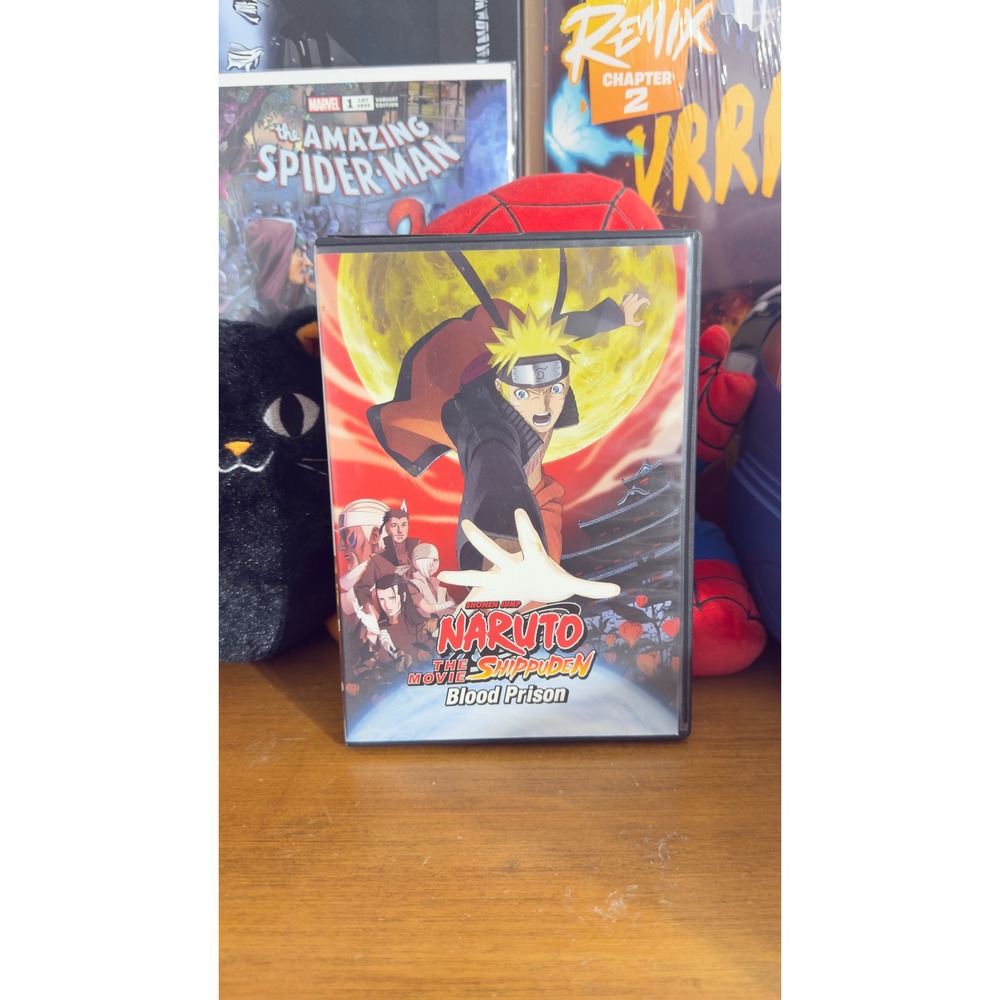 Naruto Shippuden The Movie Blood Prison DVD‎ Shonen Jump Anime Film Action